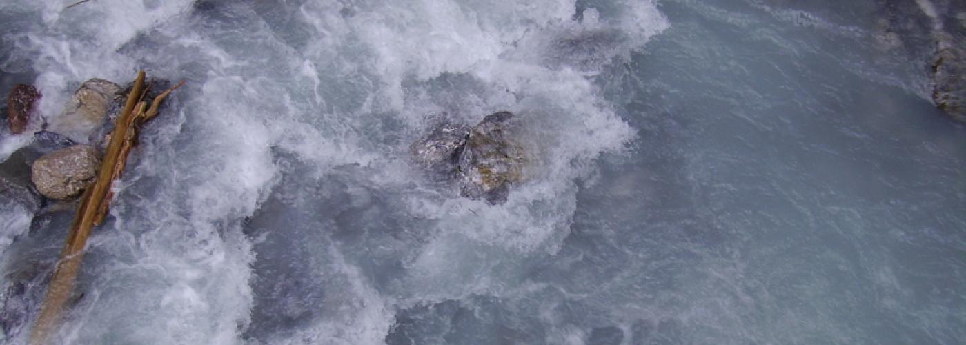 Bild zeigt einen Fluss